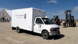 R 619DV 2002 Chevrolet 3500 Box Van