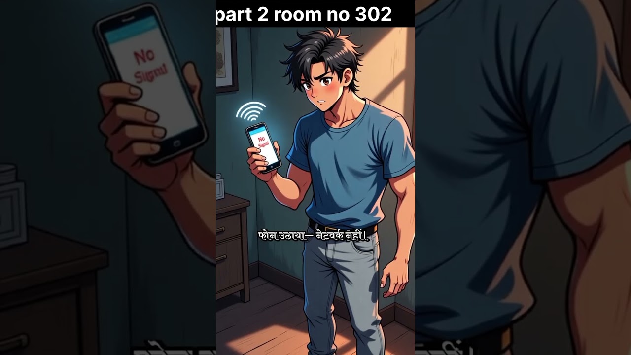 Haunted room NO 302 l Horror stories hindi l horror story animation l animation horror video