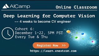 Preview: 4-Week Deep Learning for Computer Vision