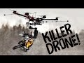 KILLERDRONE! Flying chainsaw
