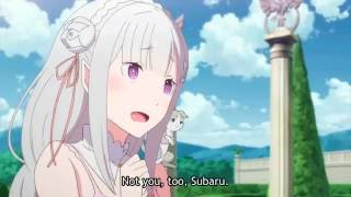 Re Zero Emilia Rem Ram Saying Subaru Youtube Re Zero Emilia Rem Ram Saying Subaru Youtube
