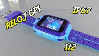 Superioridad Miedo a morir Arte Smartwatch S12 para niños, con IP67 y localización. Análisis en español -  YouTube