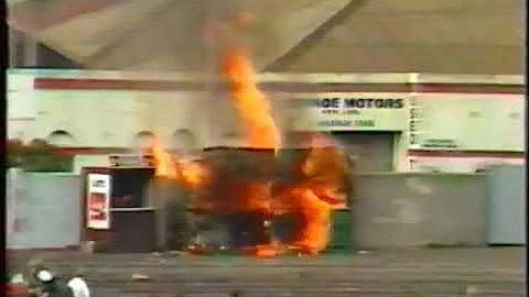 Arden Street Oval Fire - 1983 Round 4