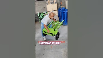 Electric 2-wheeler Trolley! Automatic Trolley! #one machine for multiple uses saves⏰effort manpower