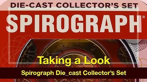 Unboxing Spirograph Collector
