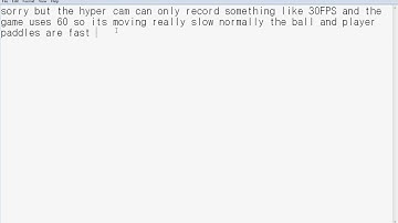 Pong - My first DarkGDK  2d game
