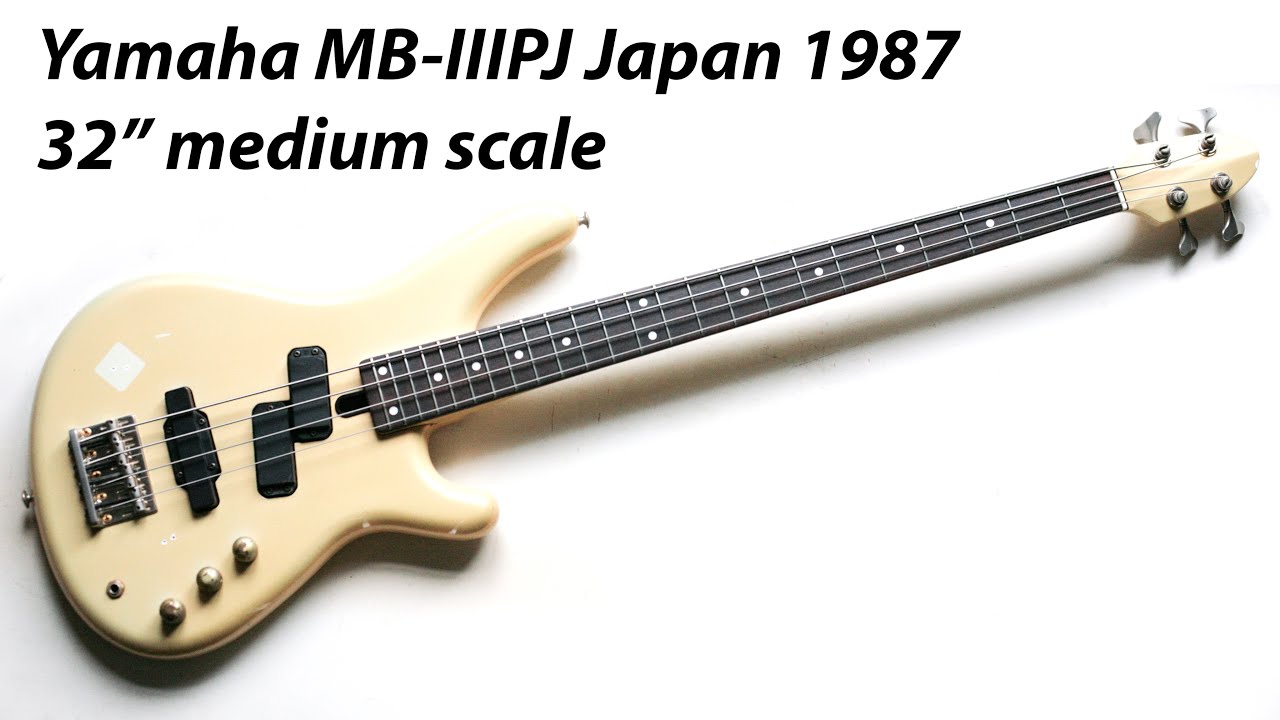 Бас гитара Yamaha MB-IIIPJ Japan 1987 32'' medium scale
