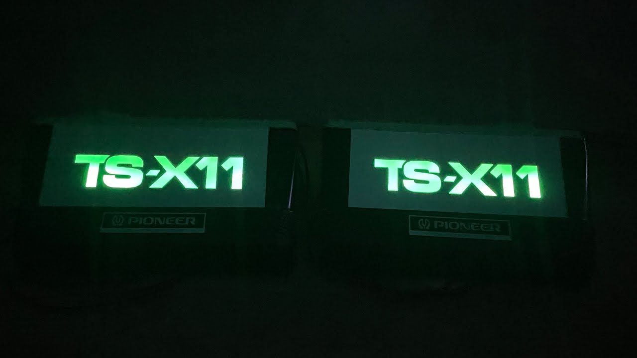 ヤフーオークション販売 確認動画 イルミ 付き 新品交換 TS-X11
