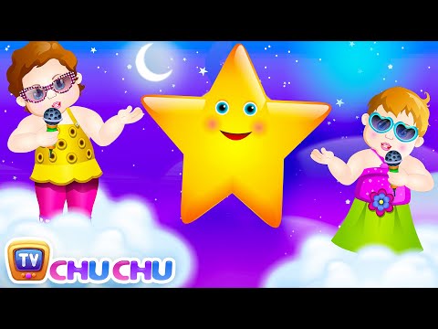 Twinkle Twinkle Little Star Rhyme with Lyrics - English Nursery Rhymes Songs for Children