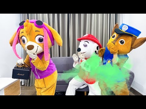 PAW Patrol Ultimate Rescue: PAW PATROL FUNNY WET FART -  Paw Patrol Funny Action In Real Life