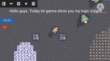 Unit mine v1.3 | logic schematic preview #1 | Mindustry