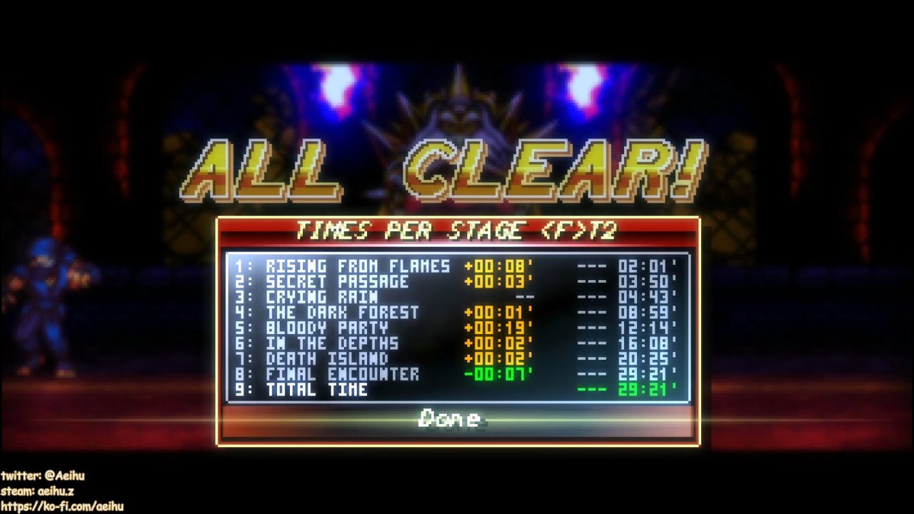 [某A][Speedrun]Fight'N Rage - F. Norris - 29:21.86(IGT) - Unfair - Turbo ...