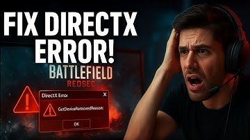 Fix Battlefield 6 RedSec DirectX Error (GetDeviceRemovedReason) | GPU Crash, Timeout & DX12 Fix PC