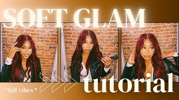 TUTORIAL: Fall Inspired Soft Glam | VLOGTOBER DAY 1