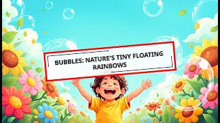What makes soap bubbles look colorful? Wealth