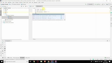 Kotlin - Create Objects, set and access attributes