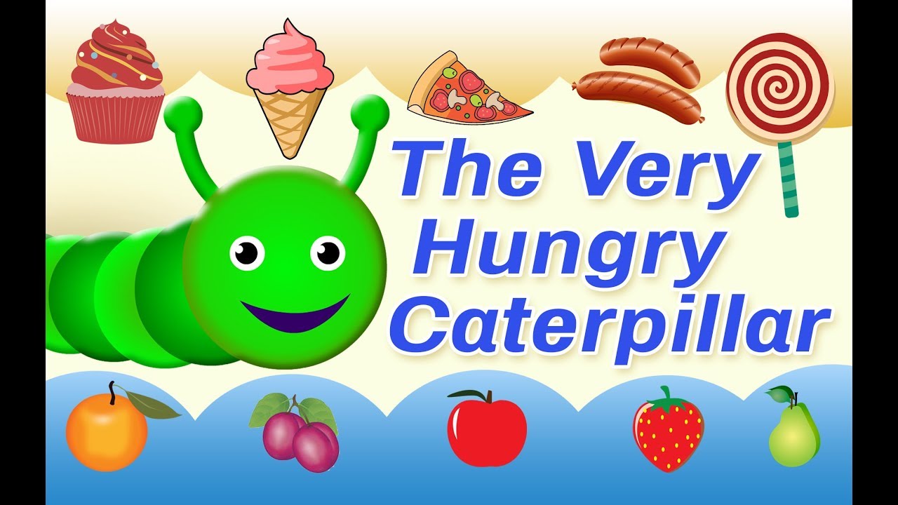 The Very Hungry Caterpillar Story Map