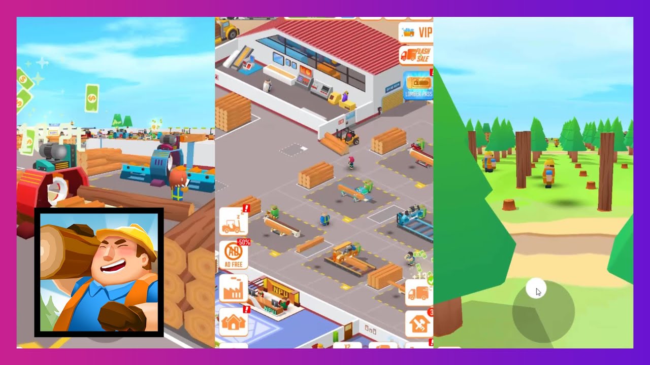 Idle Forest Lumber Inc Max Upgrade Nano Tech YouTube