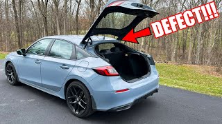 Leaking Hatch FIXED! (For Now) 2022-2024 Honda Civic Hatchback