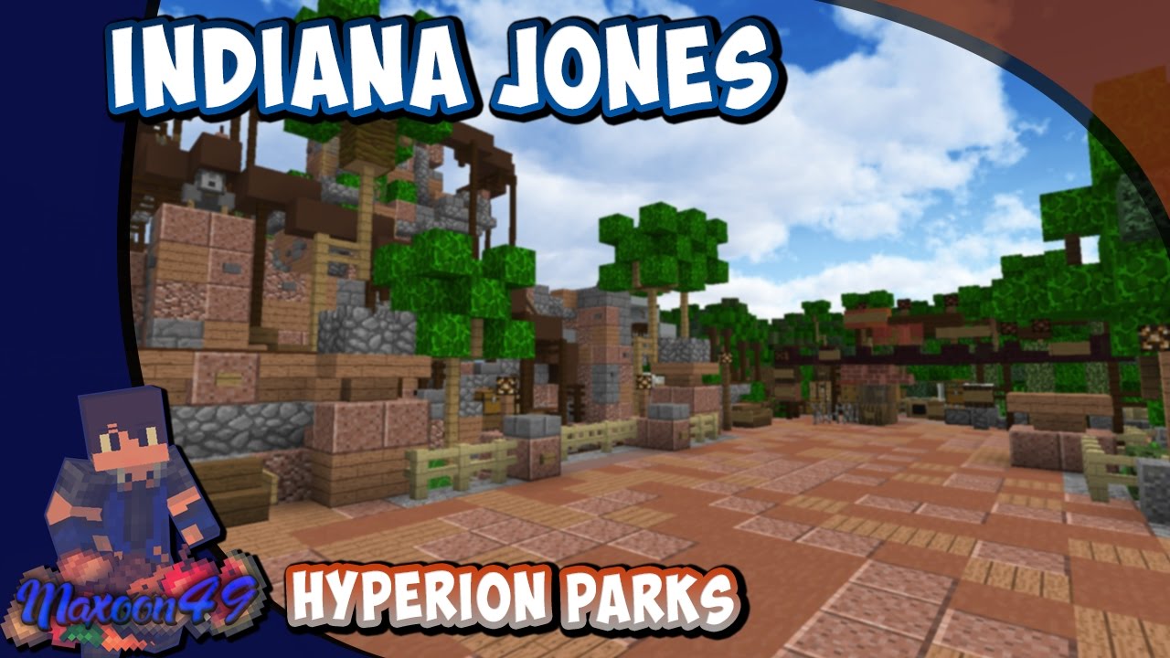 INDIANA JONES SUR MINECRAFT | Hyperion Parks- [HD] - YouTube