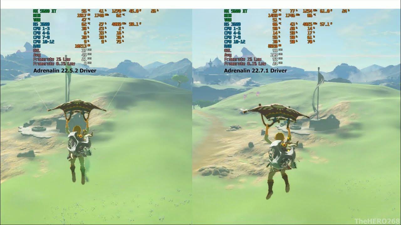 pc zelda breath of the wild - Sudden FPS drop in Cemu BOTW caused by  unknown monster only - Arqade