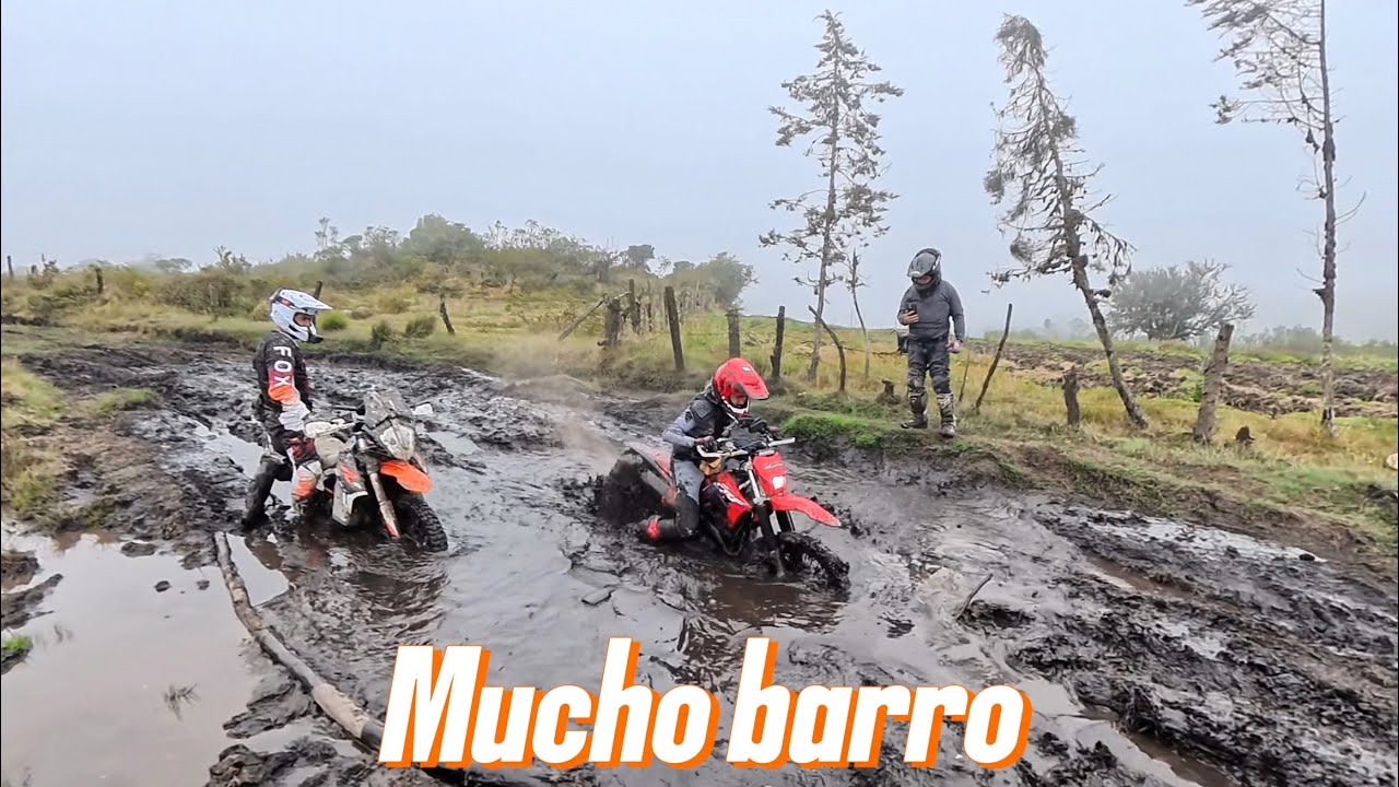 Salimos de ruta y todo se descontroló, KTM 890, Himalayan, CRF, Cf…