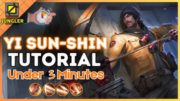 3-Minute Yi Sun-Shin Tutorial in the Jungle || (MLBB S37) 2025