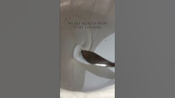 From Start to Finish | Textured Ocean Waves Wall Art ✨🌊 #diy #homedecor