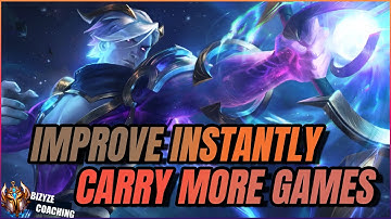 How To 1v9 EASY as ADC? (full coaching) part 2/2