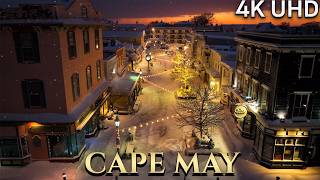New Years Charm In Cape May, New Jersey 4K