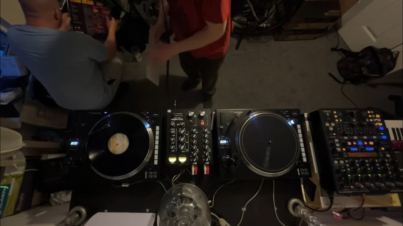 Deep Funky Vinyl House - Reloop RP8000mk2 & Union Audio 2 Valve Rotary Mixer DJ Max! & Pete Rhodes