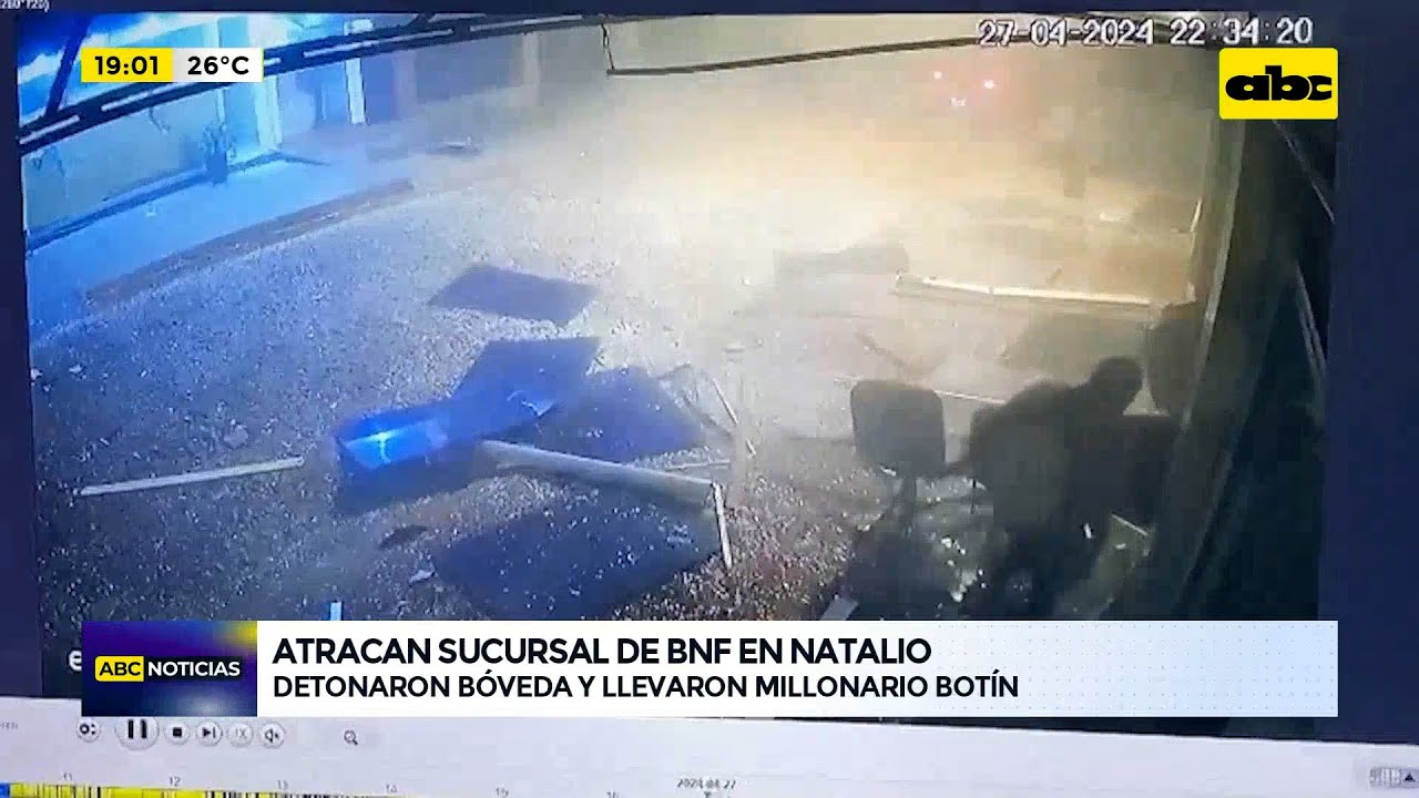 Así fue el asalto tipo comando al BNF de Natalio