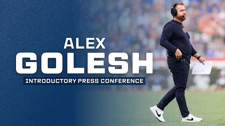 Auburn HC Alex Golesh - Introductory Press Conference