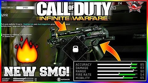 *NEW* VPR SMG in Infinite warfare! VPR gameplay! FREE DLC WEAPON IW