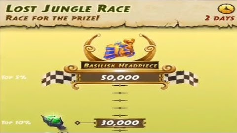 Temple Run 2 Lost Jungle Race New Global Challenge