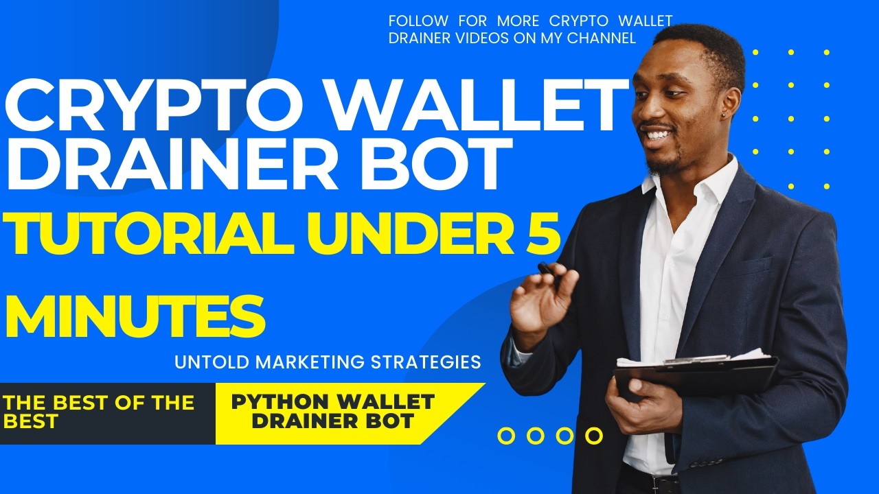 CRYPTO WALLET DRAINER BOT TUTORIAL UNDER 5 MINUTES 2026