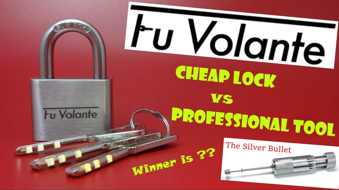 SilverBullet Tools: The ultimate disc-lock picking tool – Silver