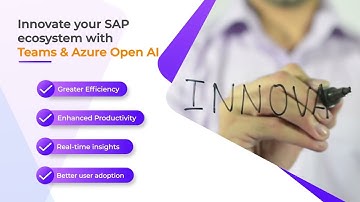 SAP Data Assist -Powered by Azure OpenAI & Microsoft Teams  #sap #teams #microsoftteams #ai