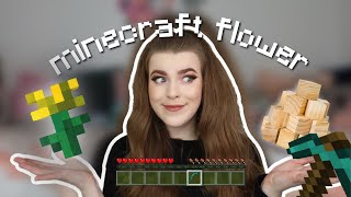 Making a GIANT MINECRAFT FLOWER in real life!