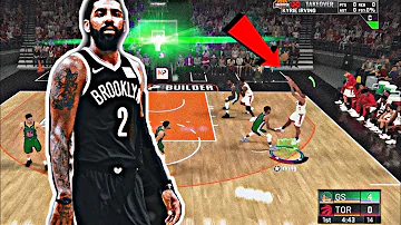 HOW TO MAKE A KYRIE IRVING BUILD 2K20! BEST POINT GAURD BUILD! TOO OVERPOWERED🦁!