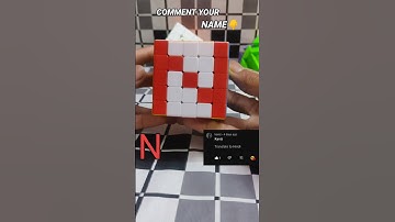 Write your name in comments 👉 #shorts#viral #youtubeshorts #shortsvideo #cubeworld #rubikscube