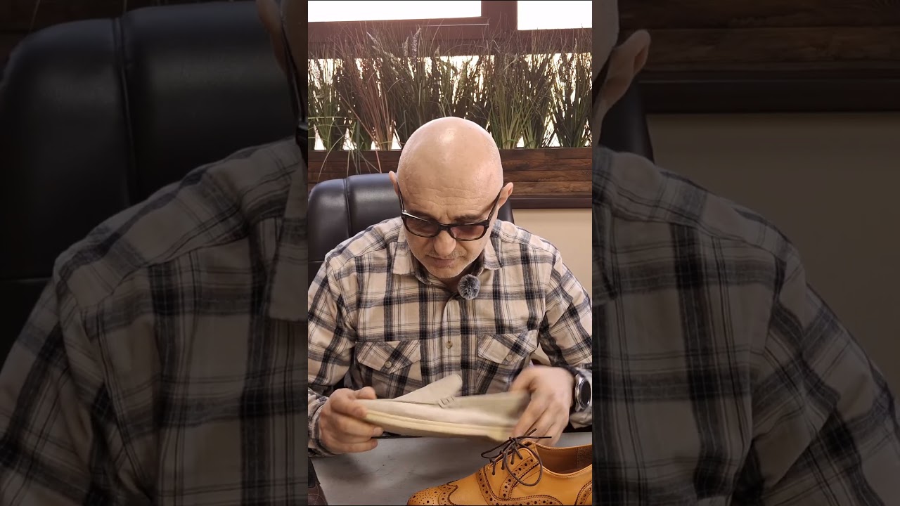 Строение обуви: нубук и замша                          