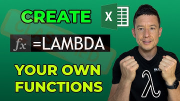 Create Custom Excel Functions with LAMBDA (No VBA Needed!) 🔥 | Ultimate Excel LAMBDA Tutorial
