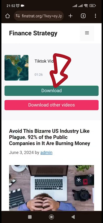 How to download TikTok videos without watermark on Android with ssstt.net