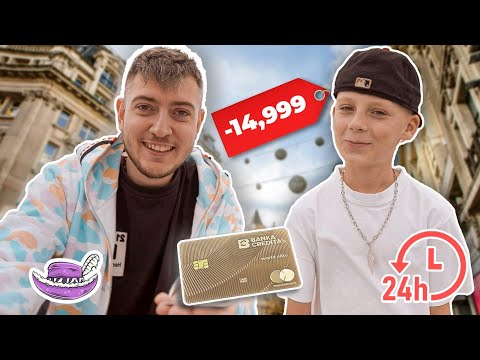 DAL JSEM SVOJI KREDITNÍ KARTU 13 LETÉMU DÍTĚTI NA 24 HODIN?!! / @K1F69