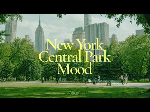 New York Central Park Mood 🍀 Good Day Boost for Focus & Productivity All Day | Design Tutorial