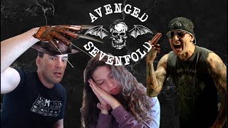 TEEN &amp; DAD REACT to AVENGED SEVENFOLD - NIGHTMARE!!! | The stuff of Nightmare!!!!!