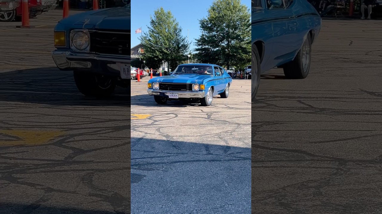 Chevelle 1972 года звучит неплохо 