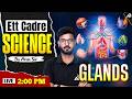 Glands Explained Easily | ETT Science Live Class by Arun Sir