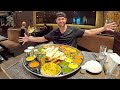 First time trying a 44 dish punjabi thali with chrismixxlewis